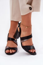 Sandále na opätkoch model 212908 Step in style – Obrázok 3