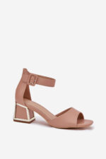 Sandále na opätkoch model 213929 Step in style – Obrázok 2