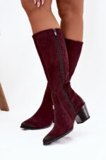 Čižmy na vysokom opätku model 221524 Step in style – Obrázok 3