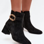 Topánky na opätku model 222523 Step in style