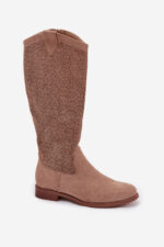 Čižmy s ažúrom model 224443 Step in style – Obrázok 2