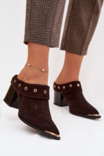 Klapky na opätku model 225359 Step in style