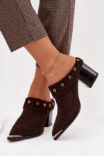 Klapky na opätku model 225359 Step in style – Obrázok 3