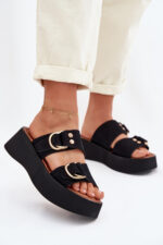 Klapky na platforme model 226359 Step in style