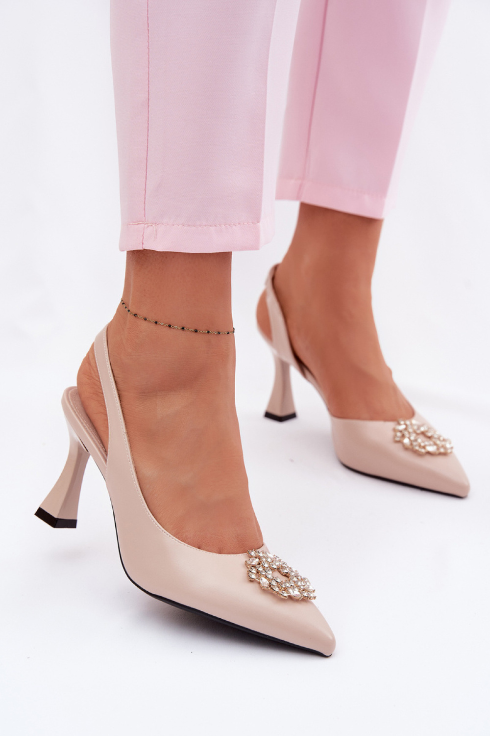 1120837 Sandále na opätkoch model 226502 Step in style – Obrázok 1