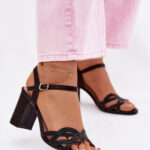 Sandále na opätkoch model 226912 Step in style