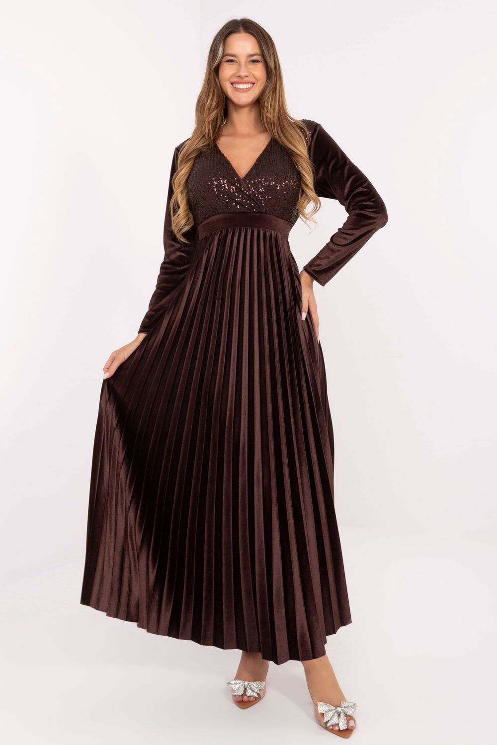 1099627 Dlhé šaty model 220046 Italy Moda – Obrázok 1