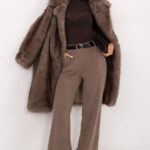 zamatové nohavice model 220751 Italy Moda
