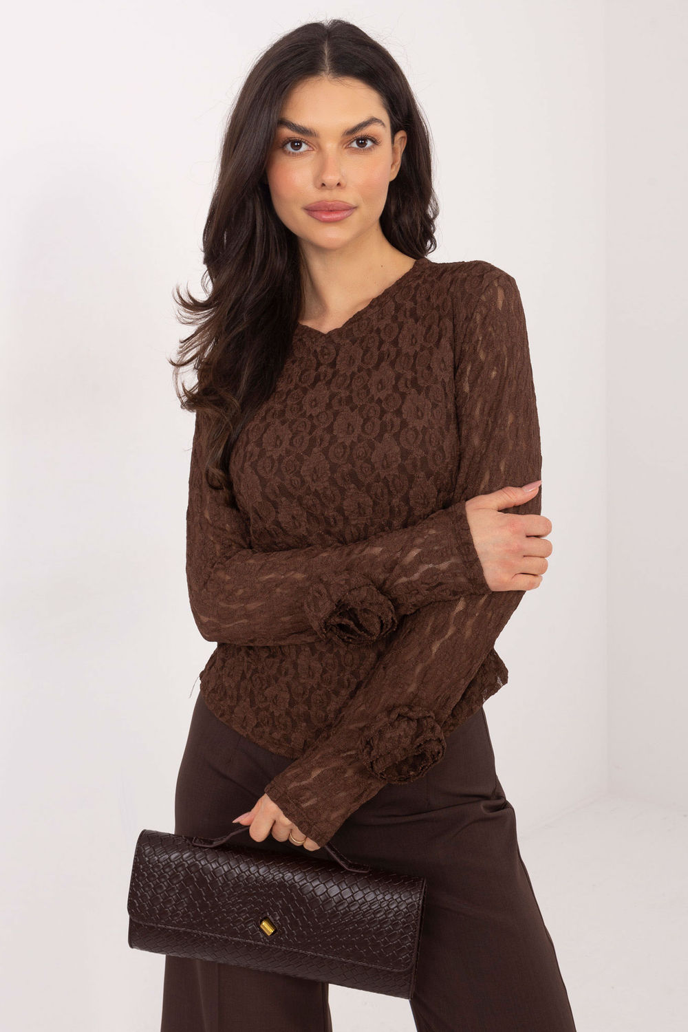1107245 Čipkovaná blúzka model 222451 Italy Moda – Obrázok 1