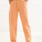 zamatové nohavice model 226458 Italy Moda