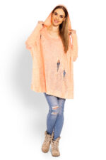 Dlhý sveter model 114559 PeeKaBoo – Obrázok 2