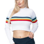 Krátky sveter model 131598 PeeKaBoo